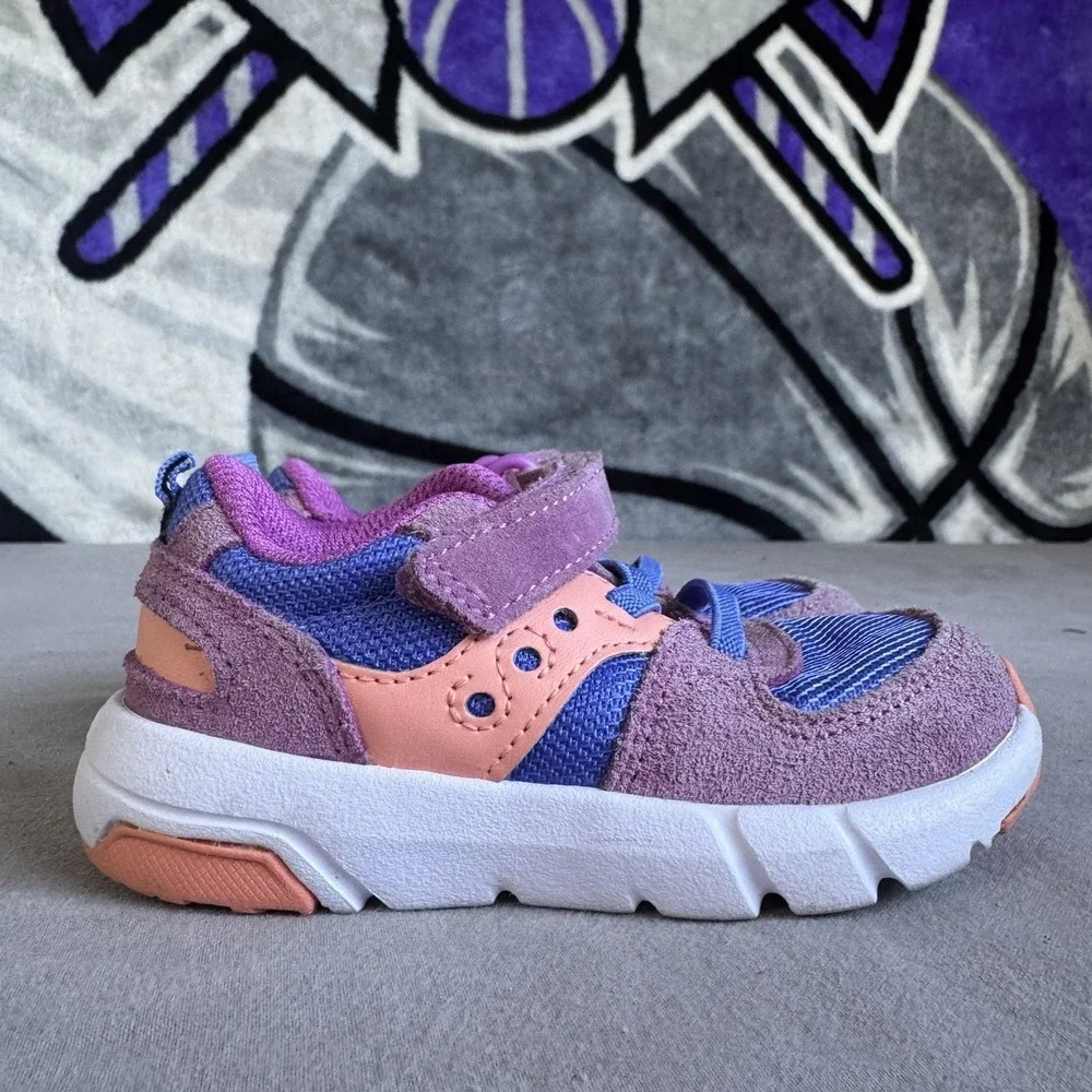 Size 7c - Saucony Unisex-Child Jazz Lite 2.0 Sneakers Toddler